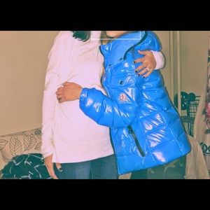 Blue moncler size 1